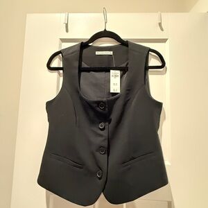 Abercrombie & Fitch Black Vest